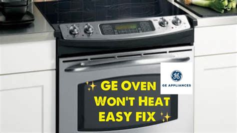 ge gas stove probe display problems